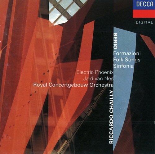 album cover: Berio Sinfonia (Decca 425832)